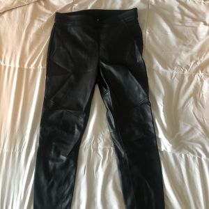 Free People Faux Leather Leggings